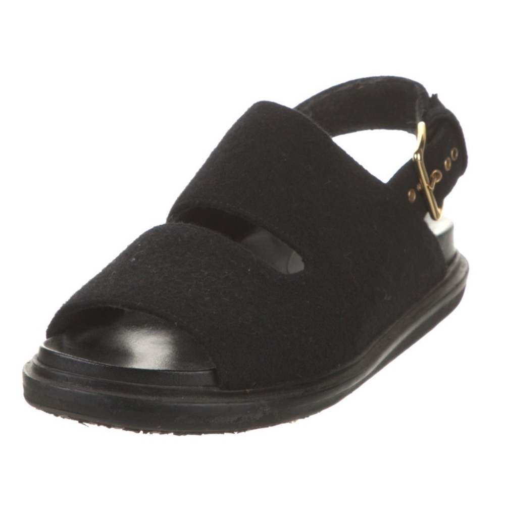 NIB | MARNI Fussbett Sandal Black | Sz 41